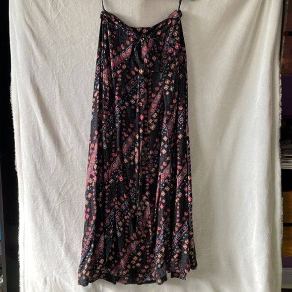 Free People Remember Me Faux Wrap Maxi Skirt - Picture 3 of 5